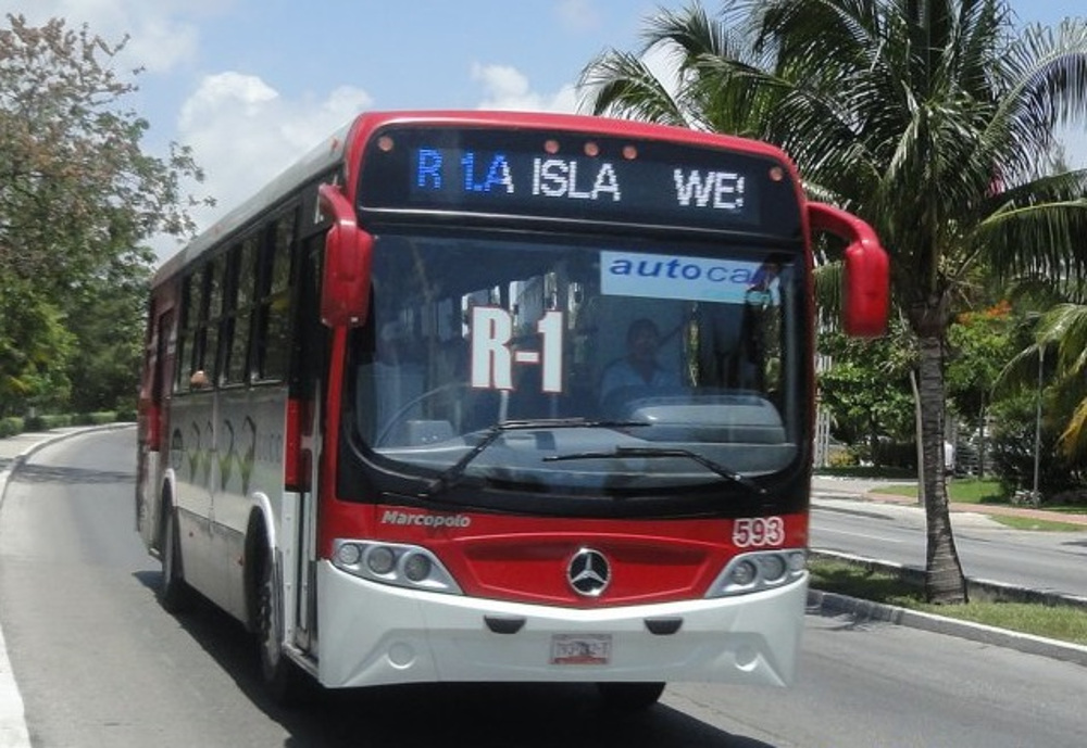 Автобусы Канкуна