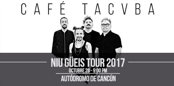 Концерт Café Tacuba в Канкуне